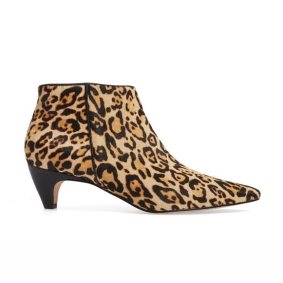 Splendid Dante II Leopard Calf Hair Booties - Picture 2 of 7